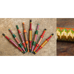 Kutch lacquer rolling pin ~ Belan { D }